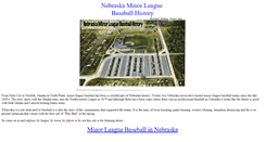 Desktop Screenshot of nebaseballhistory.com